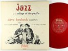 Dave Brubeck Quartet - Jazz At College Of Pacific LP - Fantasy Red Wax Mono DG