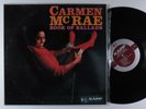 CARMEN MCRAE Book Of Ballads KAPP LP VG+ mono
