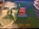 Queen Roger Taylor Electric Fire 1998 Orange Vinyl Lp Excellent