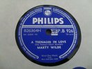 MARTY WILDE: A TEENAGER IN LOVE 1959 PHILIPS 78RPM NEAR MINT SUPER RARE