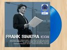 BLUE VINYL----  FRANK SINATRA Icon WALMART LP Fly Me to the Moon MY WAY     1008
