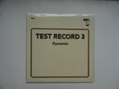 OPUS 3 Test Record 3 Dynamics RARE SWEDEN AUDIOPHILE LP W/ INSERT