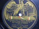 Benito Mussolini (Fascist) 78 Messagio Al Popolo Nord Americano STRONG VG+ g1321