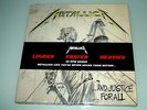 Metallica And Justice For All - 4x 180g 45 RPM Vinyl LP Box-Set / 00600753135440