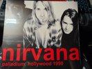 NIRVANA - Palladium, Hollywood 1990, Limited Edition Import, 2 LP Red Vinyl, NEW