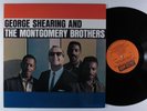 GEORGE SHEARING & MONTGOMERY BROTHERS Self Titled JAZZLAND JLP-55 LP VG+ mono