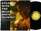 Miles Davis Quintet - Steamin' LP - Prestige - PRLP 7200 Mono DG RVG