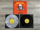 Metallica Metal Cee Four 1990 2 x Splatter Grey Schwarz LP/Vinyl Rar
