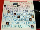 Ronnie Milsap/Charley Pride THE BEST OF THE 80's SO FAR  Signed LP Cover, NM/NM
