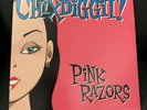 Chixdiggit Pink Razors LP Black Vinyl Fat Wreck Chords Punk