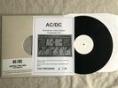 AC DC Örebro 16.09.1977, Testpressing, 10 NC, black vinyl, white label