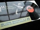 Brahms: Symphony No. 4 - Wilhelm Furtwangler **Original HMV QALP 10262 ED1 LP**