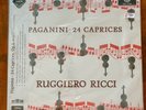 Ruggiero Ricci, 24 CAPRICES NICOLO PAGANINI  2 VINYL LP's, GERMAN PRESS 180 GR