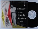 RANDY WESTON TRIO Get Happy RIVERSIDE LP VG+ mono