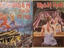 Iron Maiden Twilight Zone and Run to the Hills single vinyl 12