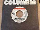 Bruce Springsteen - Blinded By the Light (Mono/stereo 45 Promo Columbia/US VG+