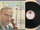 R624 Mendelssohn Bruch Concertos Menuhin Susskind Kurtz HMV w/g ASD 334 Stereo