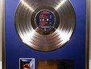 ZZ Top Afterburner Collage mit platin / goldene Schallplatte