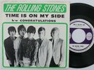 ROLLING STONES - Time Is On My Side / Congratulations 45 with Picture Sleeve VG+