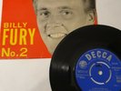 BILLY FURY No 2 ORIGINAL 1962 UK EP BILLY FURY No 2 DECCA DFE 6699