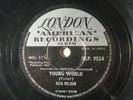 RARE 1962 RICKY NELSON  78 - YOUNG WORLD / SUMMERTIME  (INDIAN LONDON EX)