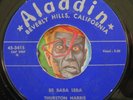 HEAR Thurston Harris 45 Be Baba Leba / Out To Getcha ALADDIN R&B rocker screamer