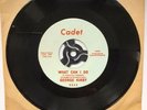 George Kirby What Can I Do / Goodnight Irene Northern Soul Nr Mint Cadet