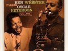 Ben Webster Meets Oscar Peterson LP 1960 Verve MG VS-6114 Stereo VG+/VG+