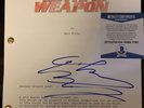 Clayne Crawford Signed Autographed LETHAL WEAPON Pilot Episode Script COA