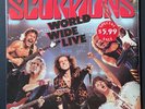 Scorpions - World Wide Live LP Vinyl 1985 824 344-1 M-2 New Sealed Cut Corner