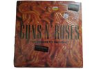 GUNS N' ROSES SPAGHETTI INCIDENT original USA orange vinyl LP + 2 hype stickers