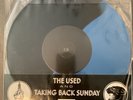 The Used / Taking Back Sunday Tour Split Black/Dark Blue Vinyl Record 10