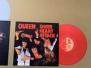 QUEEN. SHEAR HEART ATTACK. RED VINYL LP FROM THE STUDIO COLL. BOX SET.  Exc