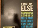 Cannonball Adderley Somethin' Else Miles Davis Art Blakey Original Vinyl LP - NM