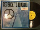 Get Back to Toronto - Let it be - Beatles Hype Sticker Vinyl Lp Ex/Ex