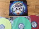 motorhead Overkill  coloured vinyl x3 lemmy 