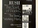 Rush The Spirit of Radio MK-125 The Trees Working Man 12''Promo NM Condition
