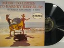 BARNEY KESSEL Music To Listen To Barney Kessel By '58 Contemporary STEREO dg M-
