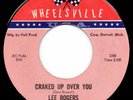 northern soul r&b 45 LEE ROGERS Craked Up Over You WHEELSVILLE USA VG+