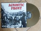 AGNOSTIC FRONT ?– One Voice (Gold Vinyl) Ltd. 500 copies