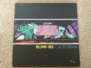 Blink 182 California Deluxe NUMBERED /182 blue marble Vinyl Record hoppus barker