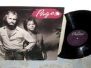 PAGES Self-Titled LP 1st Press 1980 Capitol ST-12123 Pre-MR. MISTER Rock NM