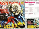 IRON MAIDEN . Number of the Beast LP 1.Press 1982 + TOUR STICKER + MERCH INSERT