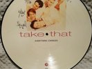 TAKE THAT - EVERYTHING CHANGES PICTURE DISC - VINYL - BARLOW/OWEN/WILLIAMS- RARE