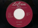 GAMBLE Get Down / Jumpin' Jack Flash LeCam Northern Soul Hard Rock RARE 45 HEAR