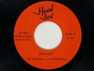HEAD FIRST She's Hot / The Same Way Private Hard Rock Metal NM 45 HEAR
