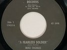 MIKE THOMAS A Fearless Soldier Boziks Song Poem Garage 45 HEAR