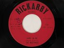 THE MUSTANGS Hard On Me / Before You Go Rickarby RARE Garage VG+ 45 HEAR