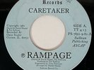 CARETAKER Rampage / Sin Trips Sullivan 1981 Private Hard Rock Metal RARE 45 HEAR