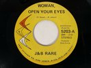 J&B RARE Woman, Open Your Eyes CRI Garage Psych Michigan 45 HEAR